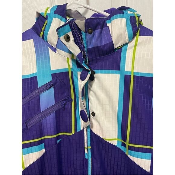 Boulder Gear Ski Snow Jacket Removable Hood Women’s Size Medium - Picture 4 of 6